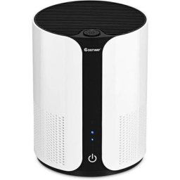 Purificateur d'Air Silencieux,CADR 150m3/h,3 Etapes,3 Vitesses,Fonction Aromathérapie pour