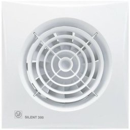 Unelvent - Aérateur ultra silencieux 280M3H extra plat clapet antiretour 403527 - Blanc