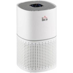 Purificateur d'air 50 W 4 vitesses mode silencieux - filtre HEPA, charbon actif - jusqu'à 24 m²