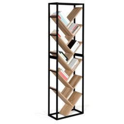 Idmarket - Etagère bibliothèque en forme d'arbre 10 niveaux detroit design industriel - Multicolore