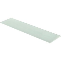Tagère en verre mat Mesures 6006150mm Épaisseur de l&aposétagère : 6 mm 1 unité - talla