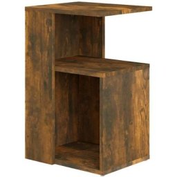 Vidaxl - Table d'appoint Chêne fumé 36x30x56 cm Bois d'ingénierie Chêne fumé
