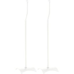 Vidaxl - Support universel haut-parleurs 2pcs Blanc 19x19x82-104cm Acier Blanc