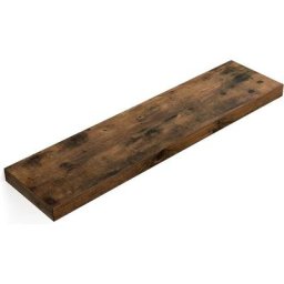 Vasagle Étagère Murale, Tablette Flottante, Étagère Suspendue, pour Livres, Photos, décoration, 80