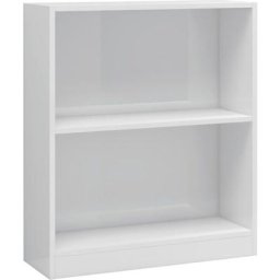 Bibliothèque Blanc brillant 60x24x74,5 cm Bois d'ingénierie Vidaxl High gloss white