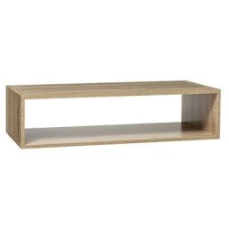 5five - tagère rectangulaire angulaire bas Mix n Modul effet chêne naturel - 5 five simply smart