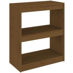 Bibliothèque/Cloison Marron miel 60x30x71,5 cm Bois de pin Vidaxl marron miel