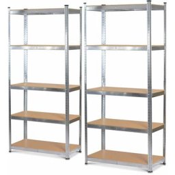 Alice's Garden - Lot de 2 étagères modulables en métal pour charges lourdes - Modul - avec 5