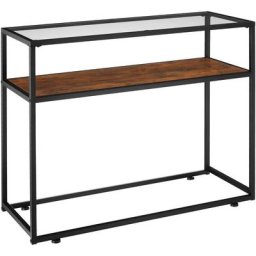 Tectake - Table console Kilkenny 100x41x80,5cm - Table console, console, table d'entrée - bois