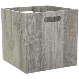 Panier 31x31 cm Mix n Modul effet chêne gris - 5 five simply smart - Effet chene gris