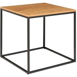 House Nordic - Table latérale Avery Chêne et noir Chêne