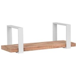 Label51 - tagère murale Slam 60x23x20 cm m Bois/Blanc Blanc