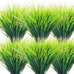 20pcs plantes artificielles d'extérieur, décoration de porche de jardin en faux plastique résistant