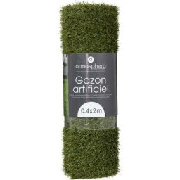 Gazon artifficiel rouleau 0 -4x2m vert Atmosphera créateur d'intérieur - Vert