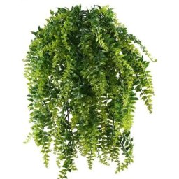 2pcs Fougères Artificielles Plantes Suspendues Fausse Plantes Tombante Longue Fausse Plante