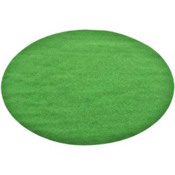 Gazon artificiel avec picots Dia.95 cm Vert Rond Vidaxl green