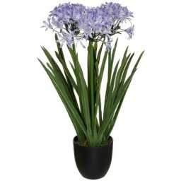 Agapanthe artificielle H66 cm Atmosphera créateur d'intérieur - Mauve