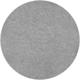 Gazon artificiel avec picots Dia.170 cm Gris Rond Vidaxl Gris