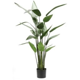 Plante artificielle Heliconia Vert 125 cm 419837 Emerald Vert