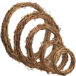 Pièces Couronnes de Vigne Naturelle Couronnes de Vigne Bricolage Artisanat Couronne de Vigne pour