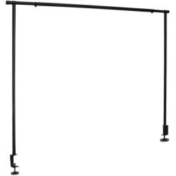 Barre extensible décoration de table - l 200 x h 100 cm - Fer - Livraison gratuite - Noir