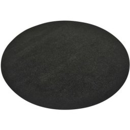 Gazon artificiel avec picots Dia.95 cm Anthracite Rond Vidaxl Anthracite