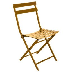 Chaise de jardin pliante Greensboro Ocre