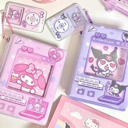 Album photo Hello Kitty Sanrioed Kawaii Anime Melody Livre de stockage d'images Kuromi Star