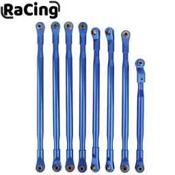 Kit de liaison en aluminium SCX6 8 pièces embouts de tiges de Suspension pour mise à niveau axiale