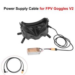 Câble d'Alimentation pour Lunettes DJI FPV V2 Accessoire Anti-âge Compte 60 121cm Alimentation