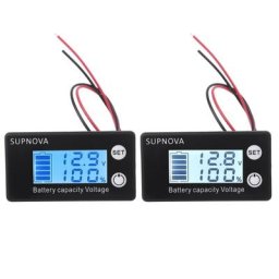 Indicateur de Capacité pour Moto 7-68V pour Dc 12V 24V 48V 60V