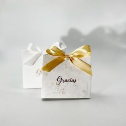 Gracias-Mini Sac Cadeau de Style Boîtes à Bonbons avec Ruban Décoration de Mariage Fournitures de