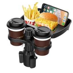 Porte-gobelet de voiture résistant à l'escalade 360 fente pour téléphone portable table