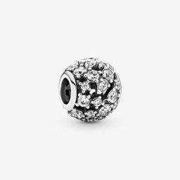 Charm Ajouré Rond Scintillant