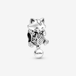 Charm Boule Chaton&Pelote de Laine