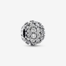 Charm Rond Pavé Scintillant