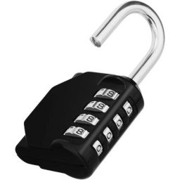 Cadenas de casier à combinaison, cadenas codé à 4 chiffres, cadenas de salle de sport, cadenas de