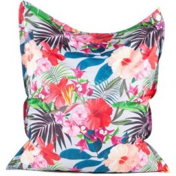 Maxi coussin imprimé intérieur extérieur 110 x 130 cm Bali - Imprimé