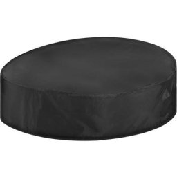 Housse de protection bain de soleil rond Anthracite bâche de protection pour meuble de jardin