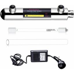 BDD - Filtre à eau de lampe germicide uv 6w pour filtration par osmose inverse (0,5-1 gpm)