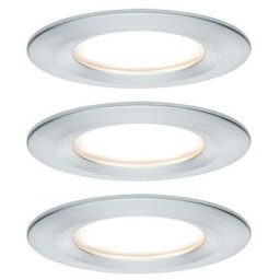 Spot encastrable pour salle de bains Paulmann Nova 93498 LED N/A Puissance: 18 W blanc chaud N/A