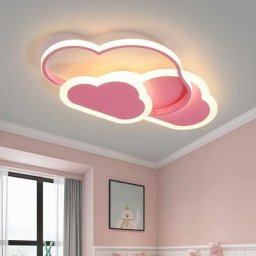 Plafonnier led, 42W décoration éclairage de plafond plafonnier chambre d'enfant suspension moderne,