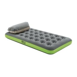 Bestway - Matelas de camping gonflable 1 place Roll & Relax 188x99x22cm avec sac de gonflage