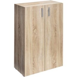 Casaria - tagère bibliothèque Vela en mdf Meuble de rangement avec ou sans portes pour salon bureau