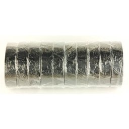 Ruban adhesif isolant electrique noir - 10 rubans