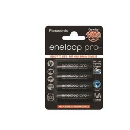 4 piles rechargeables accu Panasonic eneloop xx LR6 aa 2450mAh