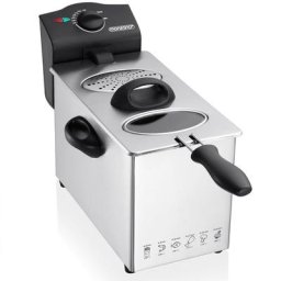 Monzana - Deuba Friteuse électrique 3L en acier inoxydable 2000W Cuve amovible Technologie zone