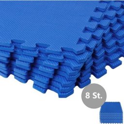 Monzana - Ensemble de 8 tapis de sol lavable avec bords inclus 8 pcs = 1,62 m² musculation fitness