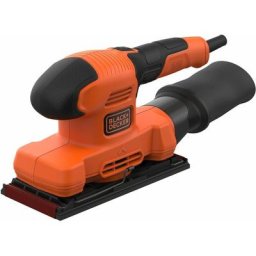 Black&decker - Ponceuse vibrante filaire 150W 14 000trs/min, avec un sac de collection des