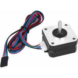 17Hs4023 Moteur Pas à Pas, 0.7a 12V Nema 17 Moteur Pas à Pas Câble à 4 Fils Fournitures Électriques